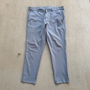 Lululemon Warpstream Pants Performance Chino Stretch 40x32 Light Blue